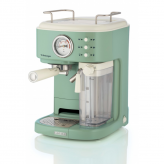 Ekspres półautomatyczny, kolbowy do kawy Ariete Vintage  Espresso & Cappuccino zielony - 1383 14