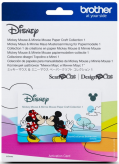 Wzory Disney Mickey & Minnie Mouse Brother ScanNcut - 26 wzorów - CADSNP01