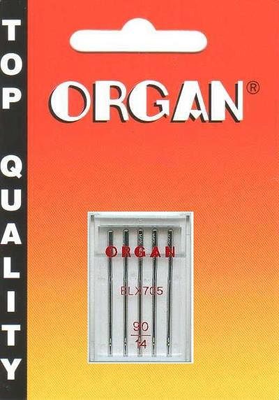 Igły do maszyn domowych Organ overlock - 90 - ELX705