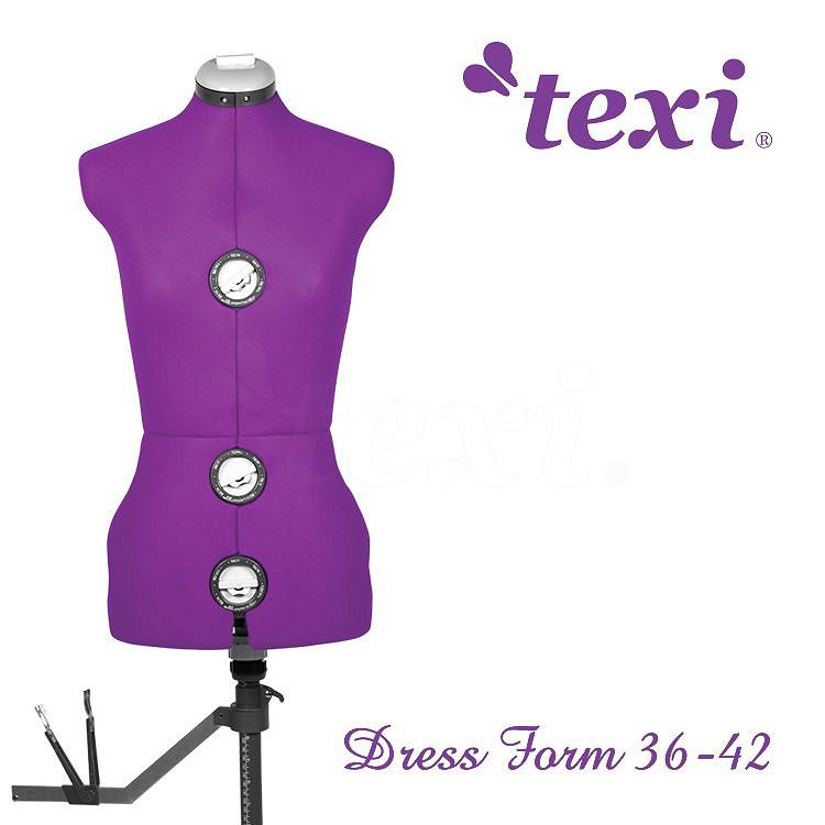 Manekin krawiecki Texi Dress Form regulowany w rozmiarze 36-42