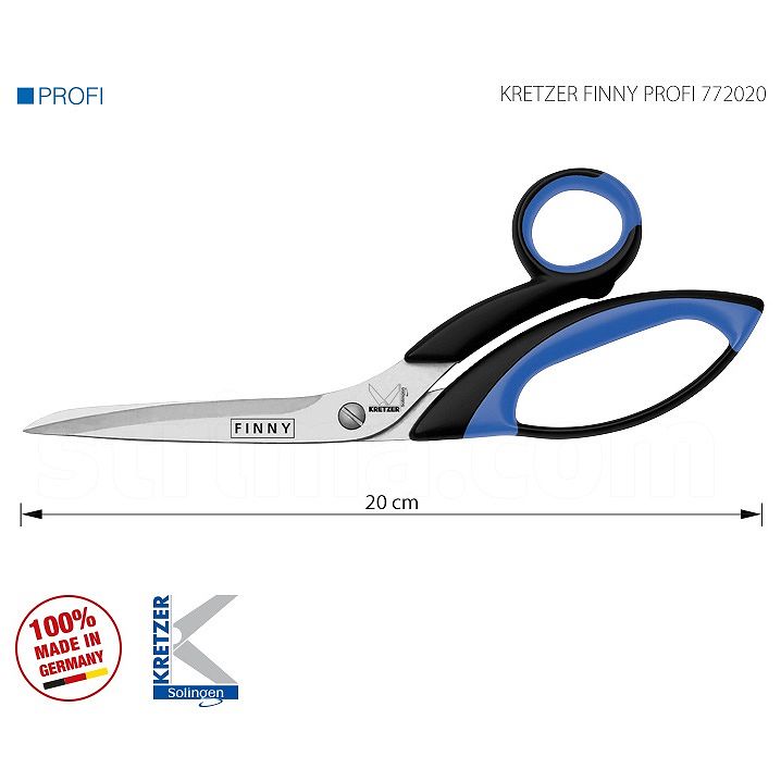 Nożyczki krawieckie uniwersalne Kretzer Finny Profi 20 cm - 772020